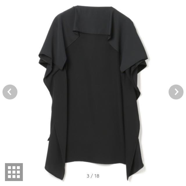 MM6(エムエムシックス)のお値下げ MM6  MAISON MARGIELA  バックドレープTシャツ レディースのトップス(Tシャツ(半袖/袖なし))の商品写真