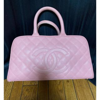 シャネル(CHANEL)のシャネル　ボストンバッグ　キャビアスキン(ボストンバッグ)