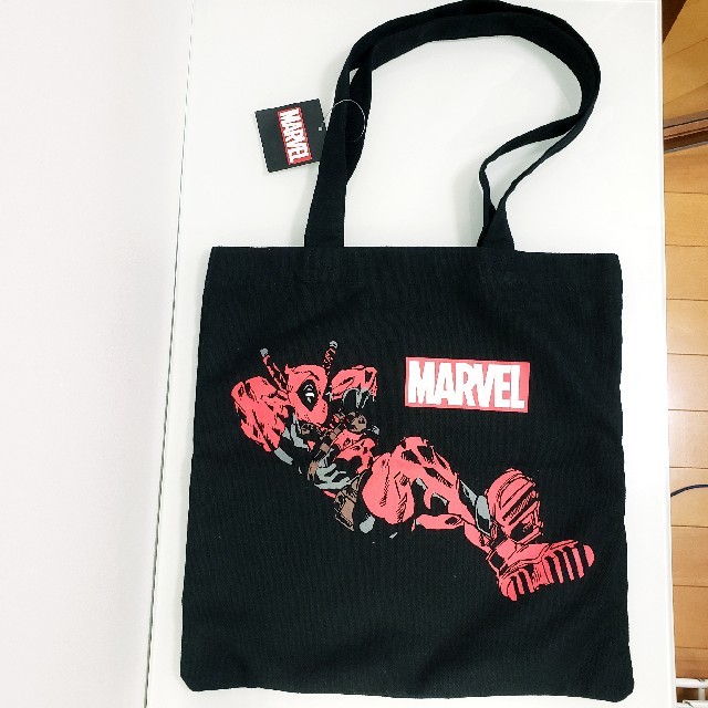 MARVEL(マーベル)の新品 ☆ デッドプール トートバッグ MARVEL レディースのバッグ(トートバッグ)の商品写真