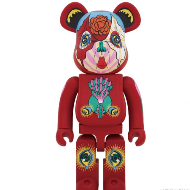 限定値下げ！BE@RBRICK 田名網敬一 1000％ 赤 黒 二体セット