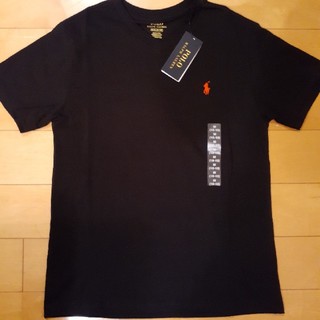 ポロラルフローレン(POLO RALPH LAUREN)のラルフローレンTシャツ(黒)(Tシャツ(半袖/袖なし))