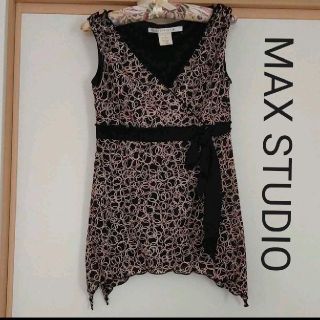 MAX STUDIO ノンスリーブチュニック　Sサイズ(チュニック)