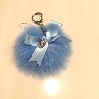 新品♡松田聖子♡リボンボアキーホルダー♡(キーホルダー)