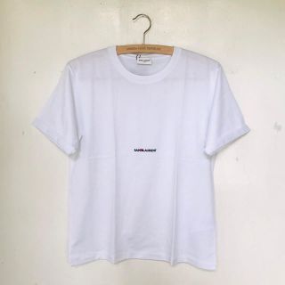 サンローラン(Saint Laurent)の【在庫処分セール！】SAINT LAURENT サンローラン Tシャツ　ロゴ　S(Tシャツ(半袖/袖なし))