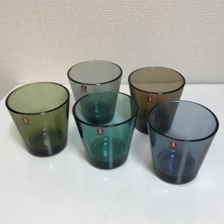 イッタラ(iittala)の新品☆イッタラ カルティオ タンブラー 5点セット ☆廃番込☆(食器)