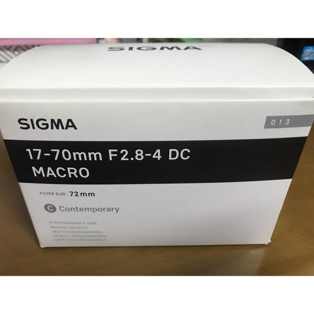 SIGMA Contemporary 17-70mm F2.8-4  ニコン用カメラ