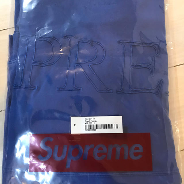 Supreme(シュプリーム)の XL★supreme overdyed l/s top ★  メンズのトップス(Tシャツ/カットソー(七分/長袖))の商品写真