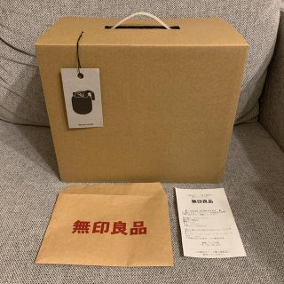 ムジルシリョウヒン(MUJI (無印良品))の【未使用、保証書付】無印良品　電気ケトル(電気ケトル)