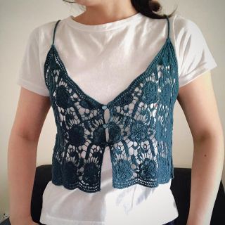 シマムラ(しまむら)の美品　しまむら　レースビスチェ　(キャミソール)