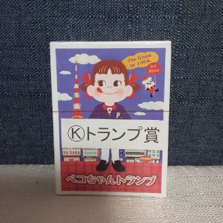 フジヤ(不二家)のペコちゃんトランプ(キャラクターグッズ)