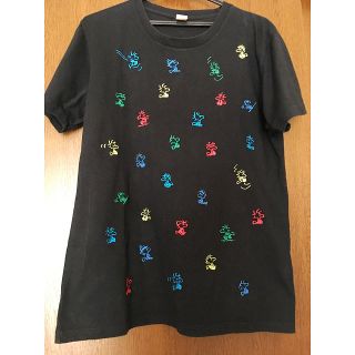 ピーナッツ(PEANUTS)のウッドストック 刺繍Tシャツ(Tシャツ/カットソー(半袖/袖なし))