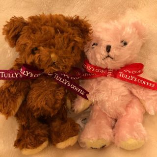 タリーズコーヒー(TULLY'S COFFEE)のTully's♡バレンタイン限定ベア2体セット(ぬいぐるみ)