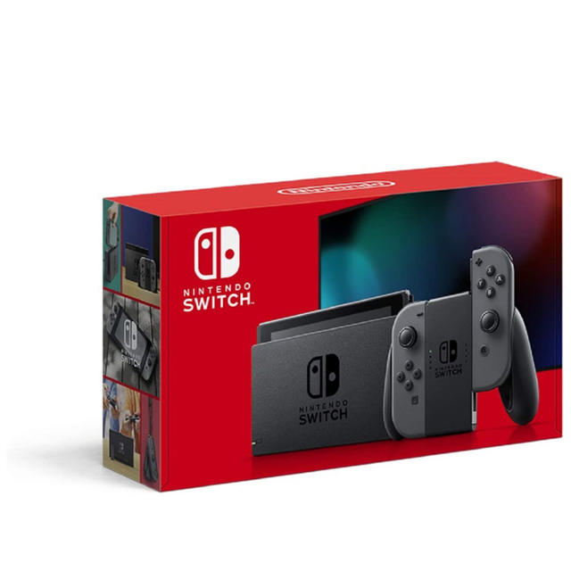 Nintendo Switch(ニンテンドースイッチ)の Nintendo Switch 本体 (ニンテンドースイッチ) グレー  エンタメ/ホビーのゲームソフト/ゲーム機本体(家庭用ゲーム機本体)の商品写真