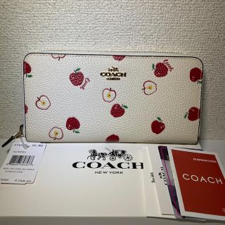 コーチ(COACH)の【セール！本日限り！】財布 リンゴ アップル リンゴ 長財布(財布)