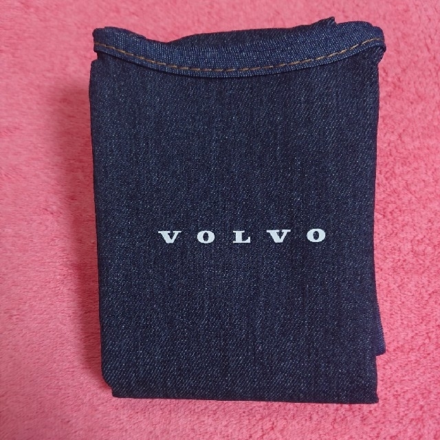 Volvo(ボルボ)のボルボロゴ入り デニム マルシェバッグ レディースのバッグ(エコバッグ)の商品写真