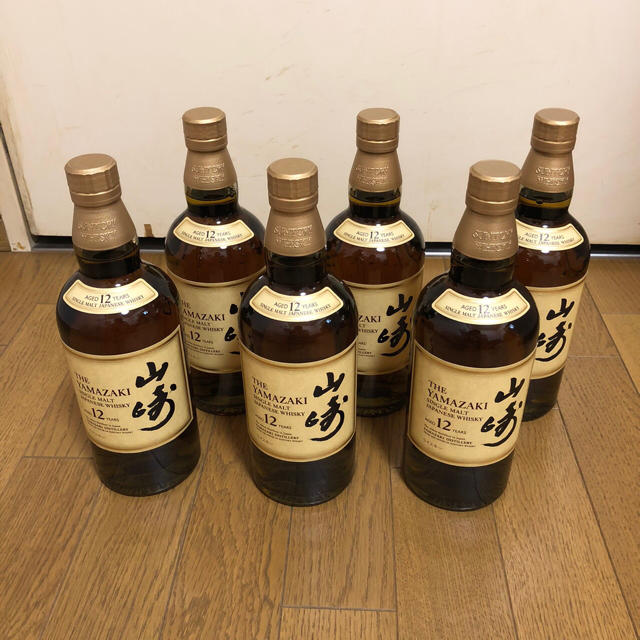 山崎12年　6本セット