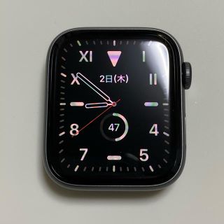 アップルウォッチ(Apple Watch)のApple Watch series4/44mm/SpaceGray/Wi-Fi(腕時計(デジタル))