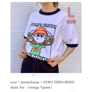 over pirakohouse ZERO ZERO HERO Tシャツ古塔つみ(Tシャツ(半袖/袖なし))