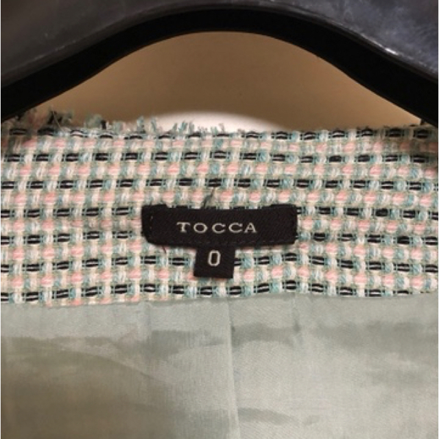 TOCCA(トッカ)のトッカ　ツイードジャケット レディースのジャケット/アウター(ノーカラージャケット)の商品写真