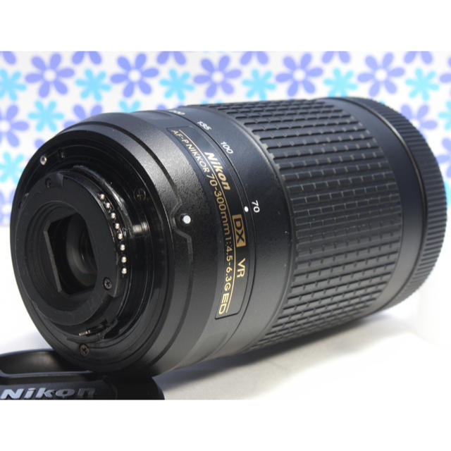 極美品★Nikon AF-P DX 70-300mm ED VR★手振れ補正★