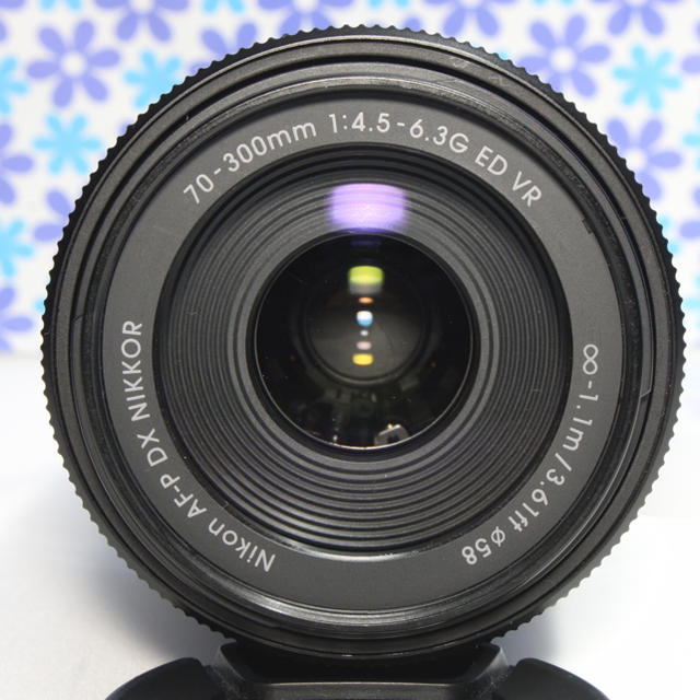 極美品★Nikon AF-P DX 70-300mm ED VR★手振れ補正★