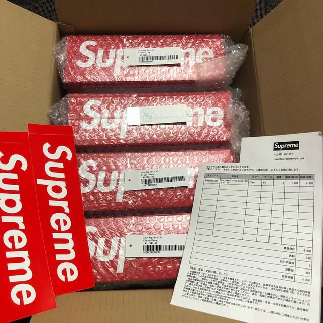 Supreme(シュプリーム)のSupreme Ziploc ジップロック　４個セット　新品未開封 インテリア/住まい/日用品のキッチン/食器(収納/キッチン雑貨)の商品写真