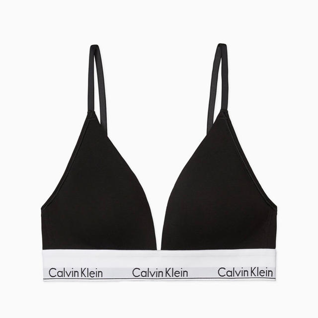 Calvin Klein(カルバンクライン)の【新品未使用】05 カルバンクライン  トライアングル　ブラトップ　ブラレット レディースの下着/アンダーウェア(ブラ)の商品写真