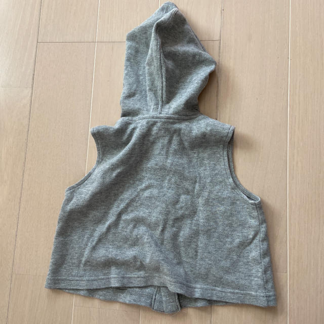 COMME CA ISM(コムサイズム)のノースリーブ　パーカー キッズ/ベビー/マタニティのベビー服(~85cm)(Ｔシャツ)の商品写真