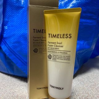 トニーモリー(TONY MOLY)のTIMELESS Ferment Snail Foam Cleanser(洗顔料)