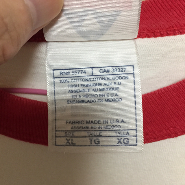 激レア 珍品 Vintage ヴィンテージ ラモーンズ リンガー Tシャツ XL メンズのトップス(Tシャツ/カットソー(半袖/袖なし))の商品写真