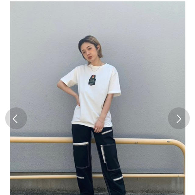 X-girl(エックスガール)のxgirl レディースのトップス(Tシャツ(半袖/袖なし))の商品写真