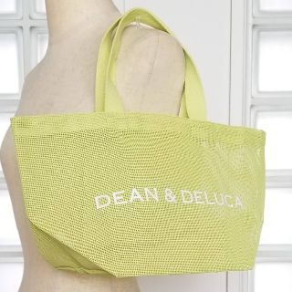 ディーンアンドデルーカ(DEAN & DELUCA)のDEAN&DELUCAライムグリーントート　スモール　新品(エコバッグ)