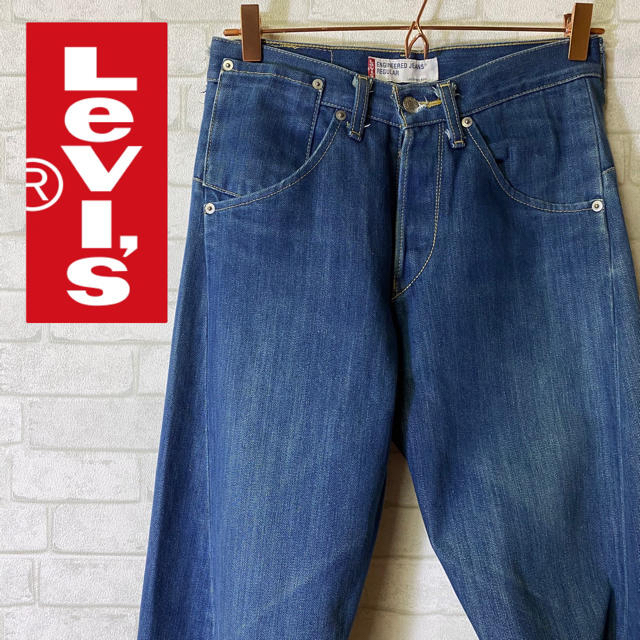 LEVI'S【美品】【W27】エンジニアードジーンズ レギュラー