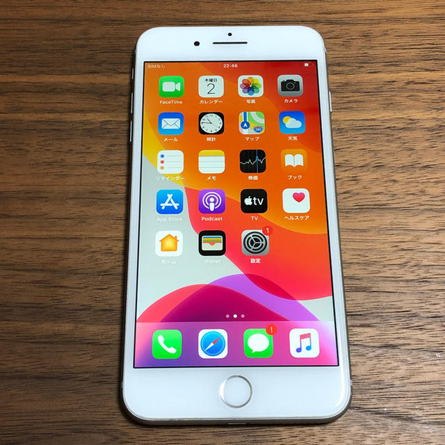 ジャンク iPhone8Plus 256GB シルバー 本体のみ 138