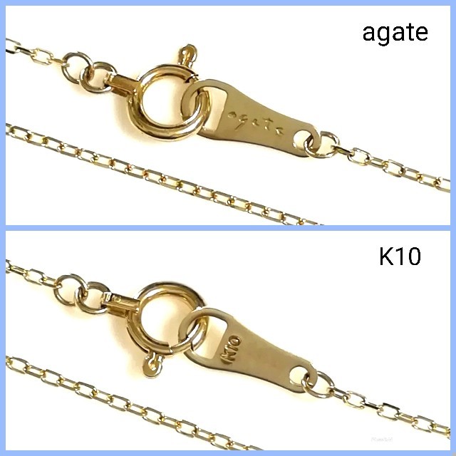 agete(アガット)のアガットagete K10 ブレスレット レディースのアクセサリー(ブレスレット/バングル)の商品写真