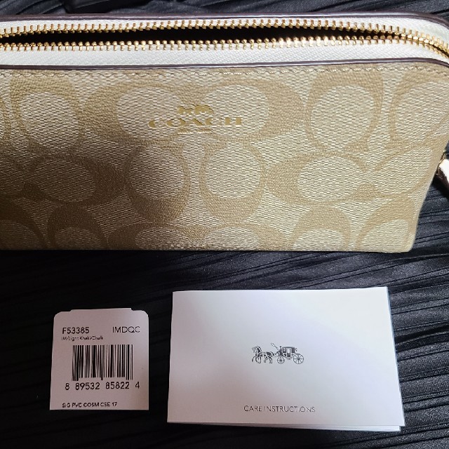 COACH(コーチ)の最終値下げ★激安★新品★コーチ★COACH★コスメポーチ レディースのファッション小物(ポーチ)の商品写真