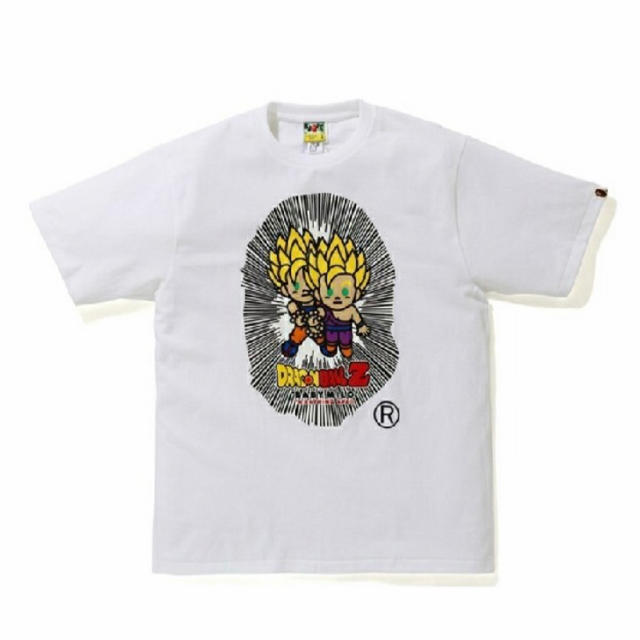 A BATHING APE(アベイシングエイプ)のBABY MILO BIG APE HEAD TEE - WHITE 2xl メンズのトップス(Tシャツ/カットソー(半袖/袖なし))の商品写真