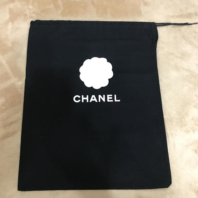 CHANEL(シャネル)のCHANEL♡保存袋  黒  サイズ40×30  1枚  インナーバッグにも♡ レディースのバッグ(ショップ袋)の商品写真