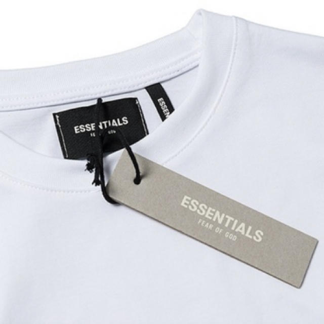 FEAR OF GOD(フィアオブゴッド)のFOG Essentials エッセンシャルズ リフレクティブロゴ Tシャツ L メンズのトップス(Tシャツ/カットソー(半袖/袖なし))の商品写真