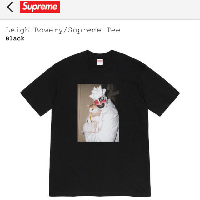 Leigh Bowery Supreme Tee 　XL 白