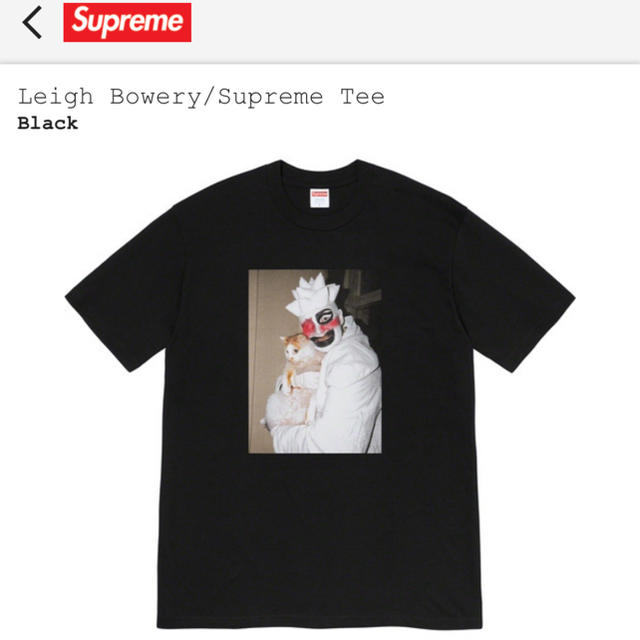 Supreme(シュプリーム)のLeigh Bowery/supreme tee メンズのトップス(Tシャツ/カットソー(半袖/袖なし))の商品写真