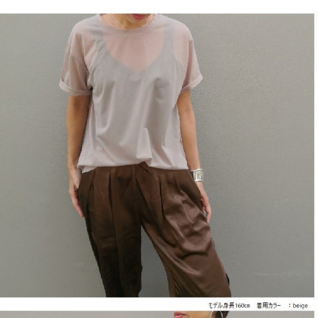 ulu シースルーTシャツ レディースのトップス(Tシャツ(半袖/袖なし))の商品写真