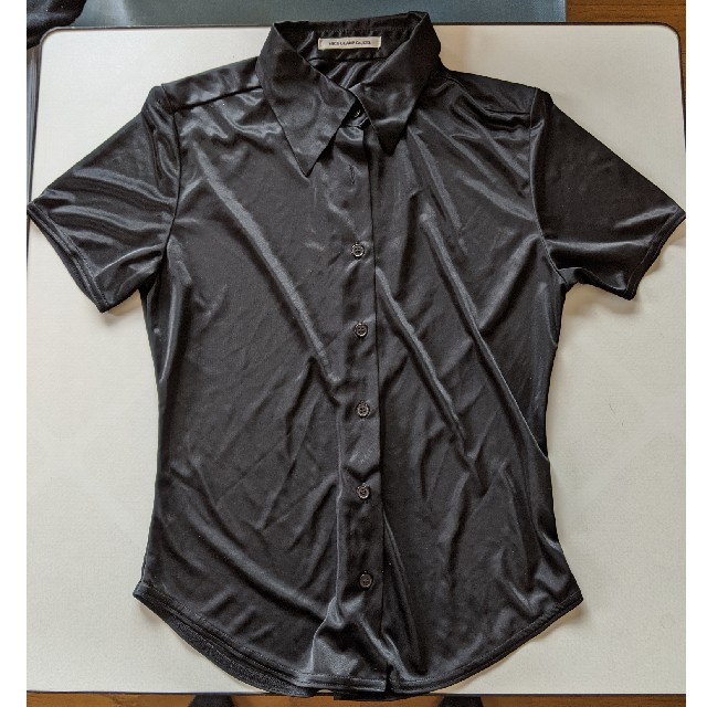 NICE CLAUP(ナイスクラップ)の半袖　シャツ レディースのトップス(シャツ/ブラウス(半袖/袖なし))の商品写真