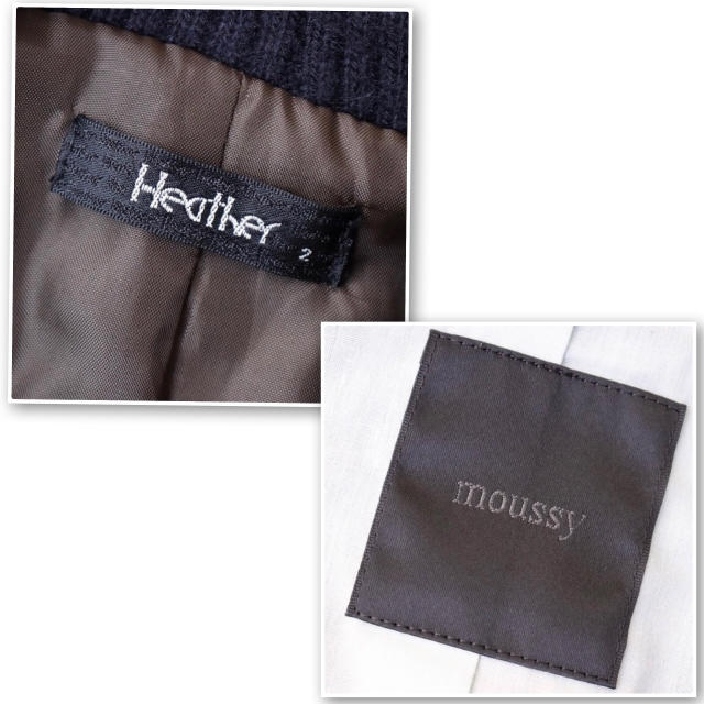 heather(ヘザー)のセール　Heather ヘザー コート　マウジー ジャケット　セット販売 レディースのジャケット/アウター(テーラードジャケット)の商品写真