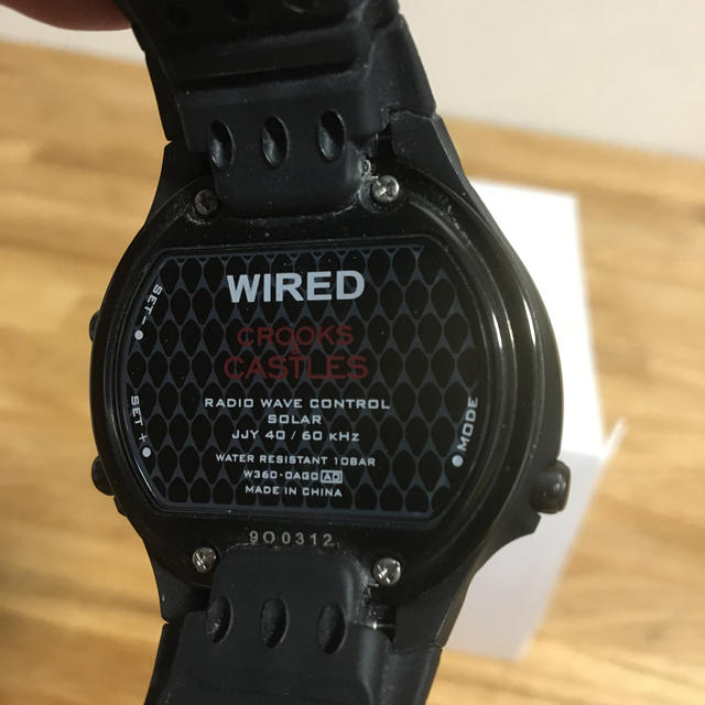 WIRED(ワイアード)のファンタジアさん専用WIRED CROOKS CASTLES 腕時計 メンズの時計(腕時計(アナログ))の商品写真