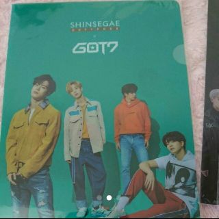 got7 クリアファイル(アイドルグッズ)