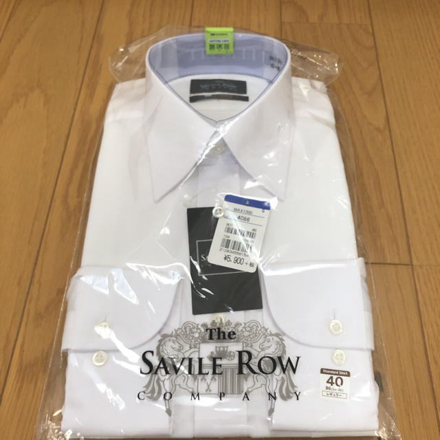 Savile Row(セヴィルロウ)の新品　未開封　ノンアイロン  ワイシャツ メンズのトップス(シャツ)の商品写真