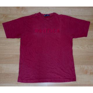 ノーティカ(NAUTICA)のNAUTICA ノーティカ 赤　Tシャツ 90s ノーチカ XLサイズ red(Tシャツ/カットソー(半袖/袖なし))