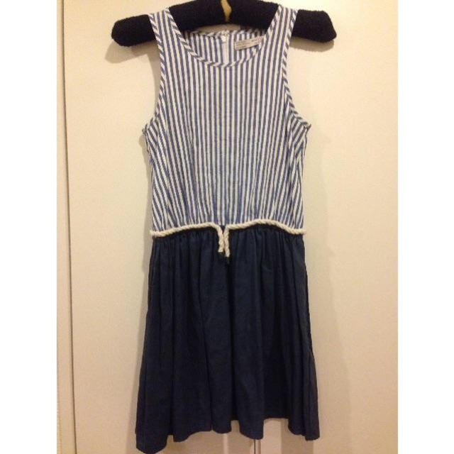 ZARA KIDS(ザラキッズ)のZara kids 夏用ワンピ 150cm前後用 お子様用にも レディースのワンピース(ミニワンピース)の商品写真