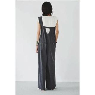 Uhr ワンショルダー サロペットパンツ グレー 36
